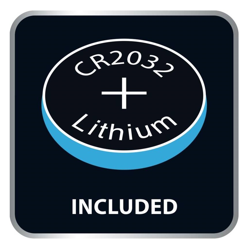 Tefal - Badrumsvåg PREMISS 1xCR2032 svart