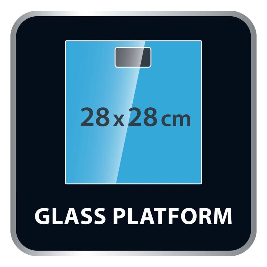 Tefal - Badrumsvåg PREMISS 1xCR2032 svart