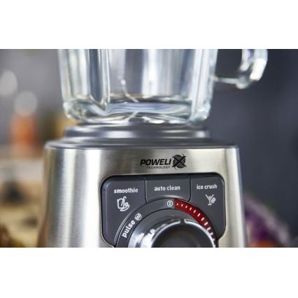 Tefal - Bordsmixer 2 l PERFECTMIX+ 1200W/230V matt krom/svart