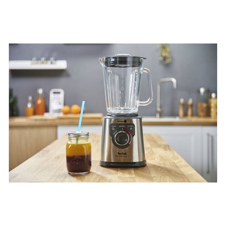 Tefal - Bordsmixer 2 l PERFECTMIX+ 1200W/230V matt krom/svart