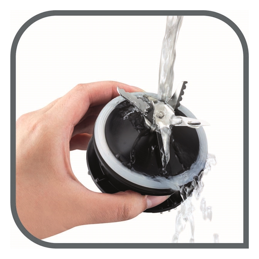 Tefal - Bordsmixer 2 l PERFECTMIX+ 1200W/230V matt krom/svart