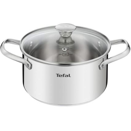 Tefal - Set med 9 delar COOK EAT rostfritt stål