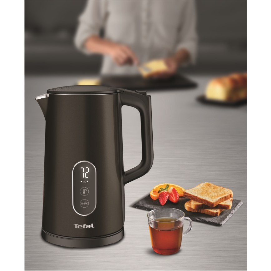 Tefal - DIGITAL snabbkokande vattenkokare 1,7 l 1800W/230V