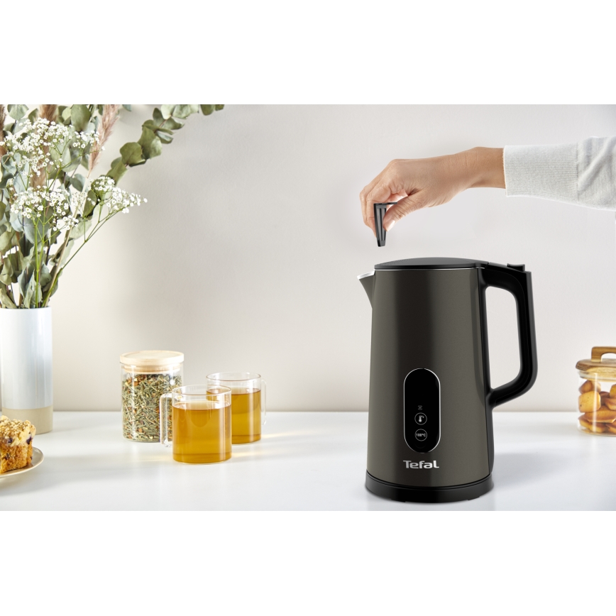 Tefal - DIGITAL snabbkokande vattenkokare 1,7 l 1800W/230V