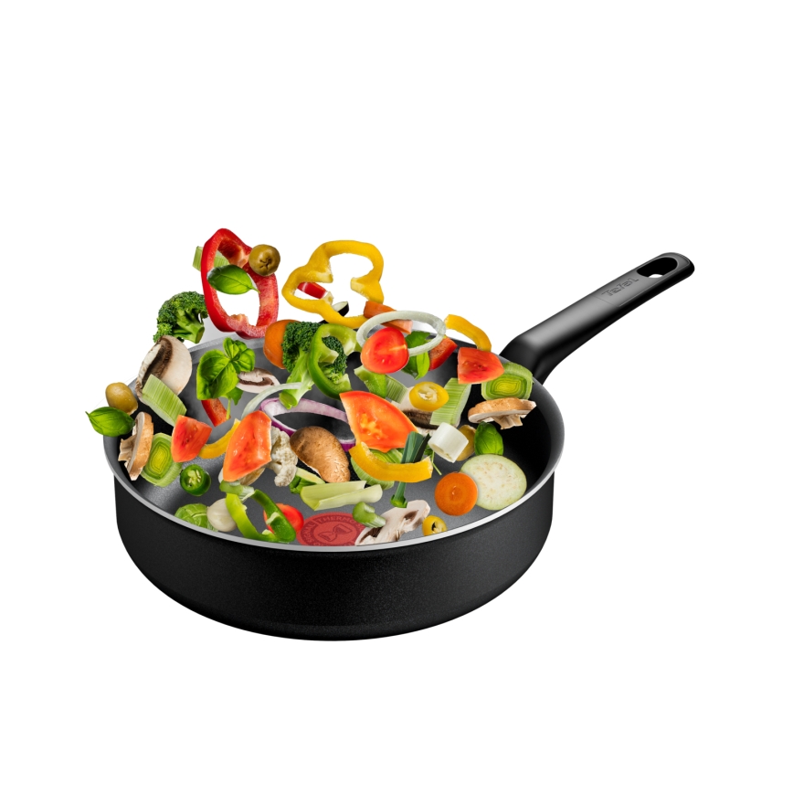 Tefal - Djup stekpanna med lock ACCESS 24 cm