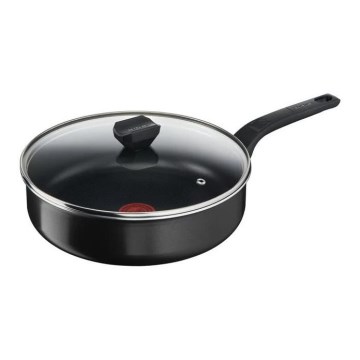 Tefal - Djup stekpanna med lock SIMPLY CLEAN 24 cm