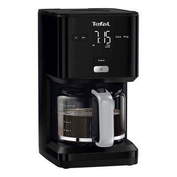 Tefal - Dropp kaffebryggare med LCD display 1000W/230V svart