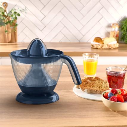 Tefal - Elektrisk citruspress MORNING CITRUS PRESS 0,8 l 25W/230V blå