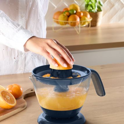Tefal - Elektrisk citruspress MORNING CITRUS PRESS 0,8 l 25W/230V blå