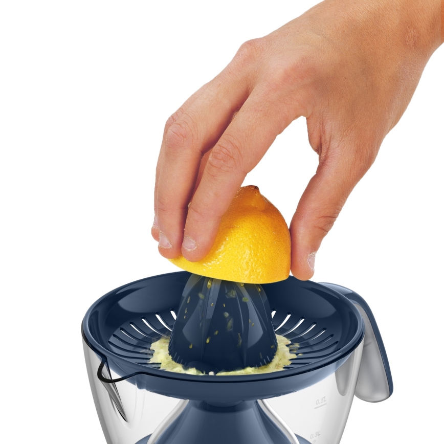 Tefal - Elektrisk citruspress MORNING CITRUS PRESS 0,8 l 25W/230V blå