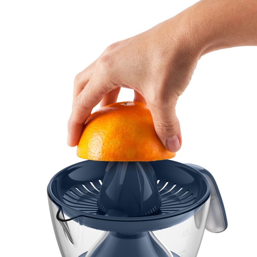 Tefal - Elektrisk citruspress MORNING CITRUS PRESS 0,8 l 25W/230V blå