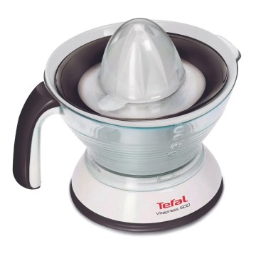 Tefal - Elektrisk citruspress VITAPRESS 0,6 l 25W/230V vit/svart