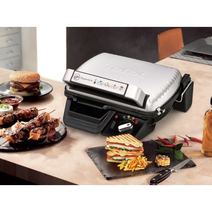 Tefal - Elektrisk grill OPTIGRILL ELITE 2000W/230V