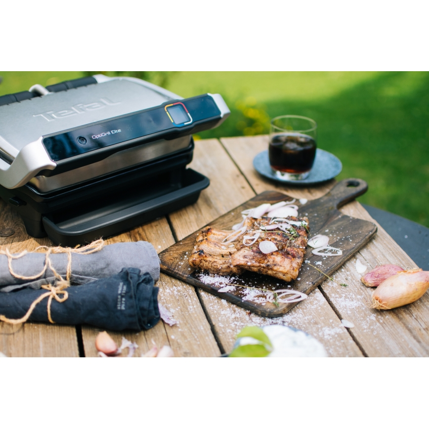 Tefal - Elektrisk grill OPTIGRILL ELITE 2000W/230V
