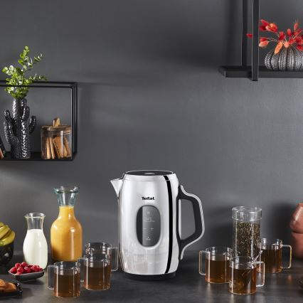 Tefal - Elektrisk vattenkokare MAJESTUO 1,5 l 2400W/230V