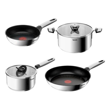 Tefal - EMOTION+ Kastrull- och stekpanneset, 6 delar