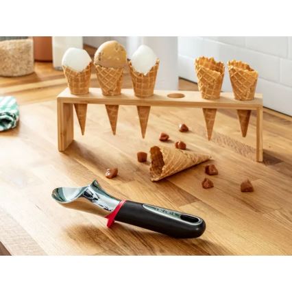 Tefal - Glass skopa INGENIO rostfri/svart