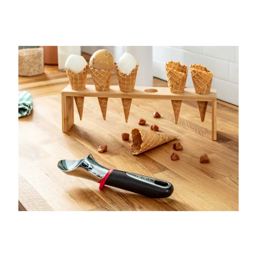 Tefal - Glass skopa INGENIO rostfri/svart