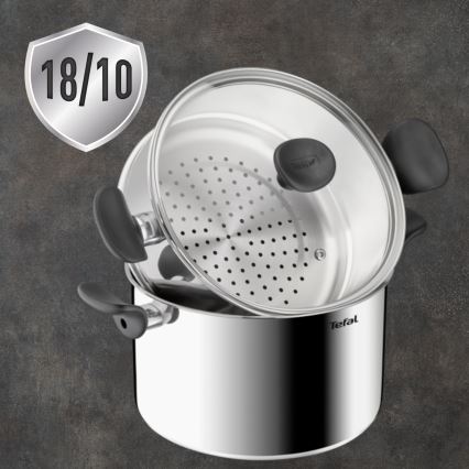 Tefal - Gryta för couscous med ånginsats PRIMARY 24 cm