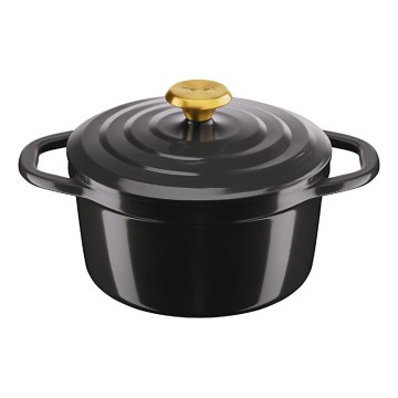 Tefal - Gryta med lock AIR 20 cm antracit