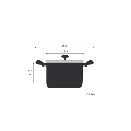 Tefal - Gryta med lock EMOTION+ XL 32 cm
