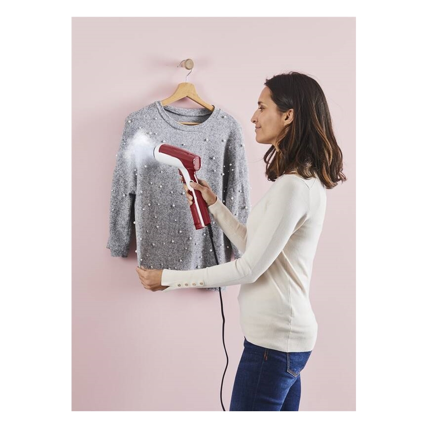 Tefal - Handhållen klädångare ACCESS STEAM FIRST 1300W/230V vinröd