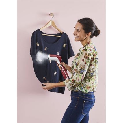 Tefal - Handhållen klädångare ACCESS STEAM FIRST 1300W/230V vinröd