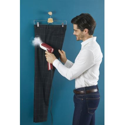 Tefal - Handhållen klädångare ACCESS STEAM FIRST 1300W/230V vinröd