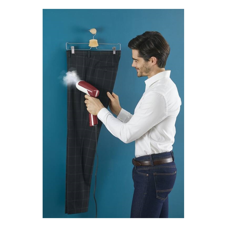 Tefal - Handhållen klädångare ACCESS STEAM FIRST 1300W/230V vinröd