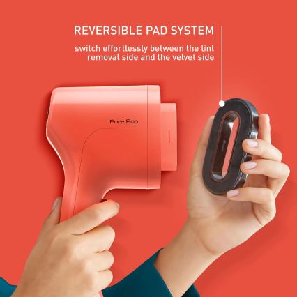 Tefal - Handhållen klädångare PURE POP 1300W/230V röd