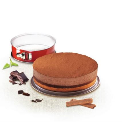 Tefal - Hopfällbar kakform DELIBAKE 19 cm röd