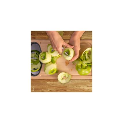 Tefal - Rostfritt stål utstickarkniv ICE FORCE 7 cm blank krom/svart