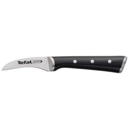 Tefal - Rostfritt stål utstickarkniv ICE FORCE 7 cm blank krom/svart