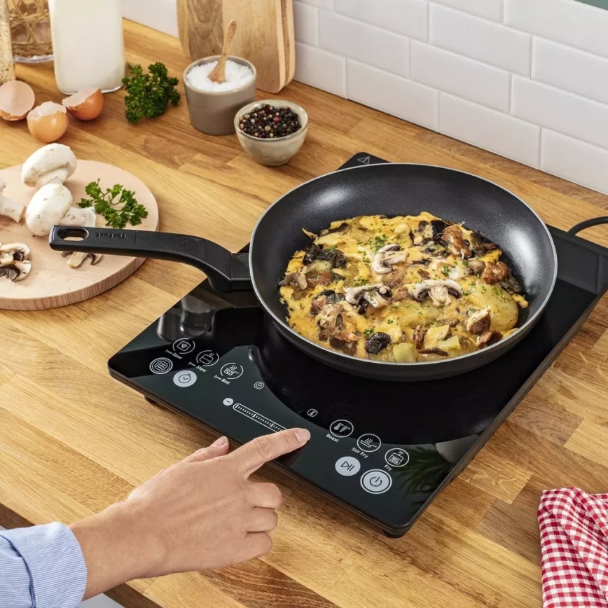 Tefal - Induktionsplatta EVERYDAY SLIM 2100W/230V svart