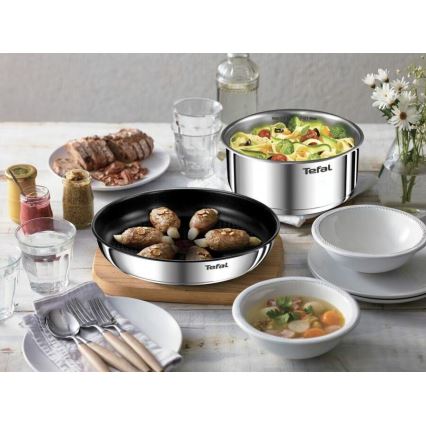 Tefal - Set med 5 delar INGENIO EMOTION rostfritt stål