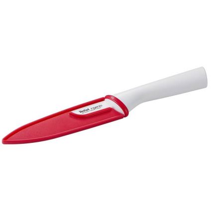 Tefal - Keramiskt universalkniv INGENIO 13 cm vit/röd