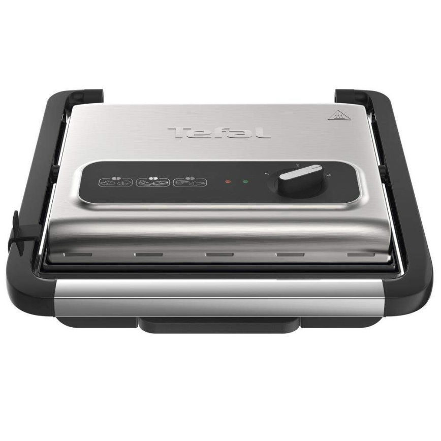 Tefal - Kontaktgrill INICIO 2000W/230V svart/rostfritt stål