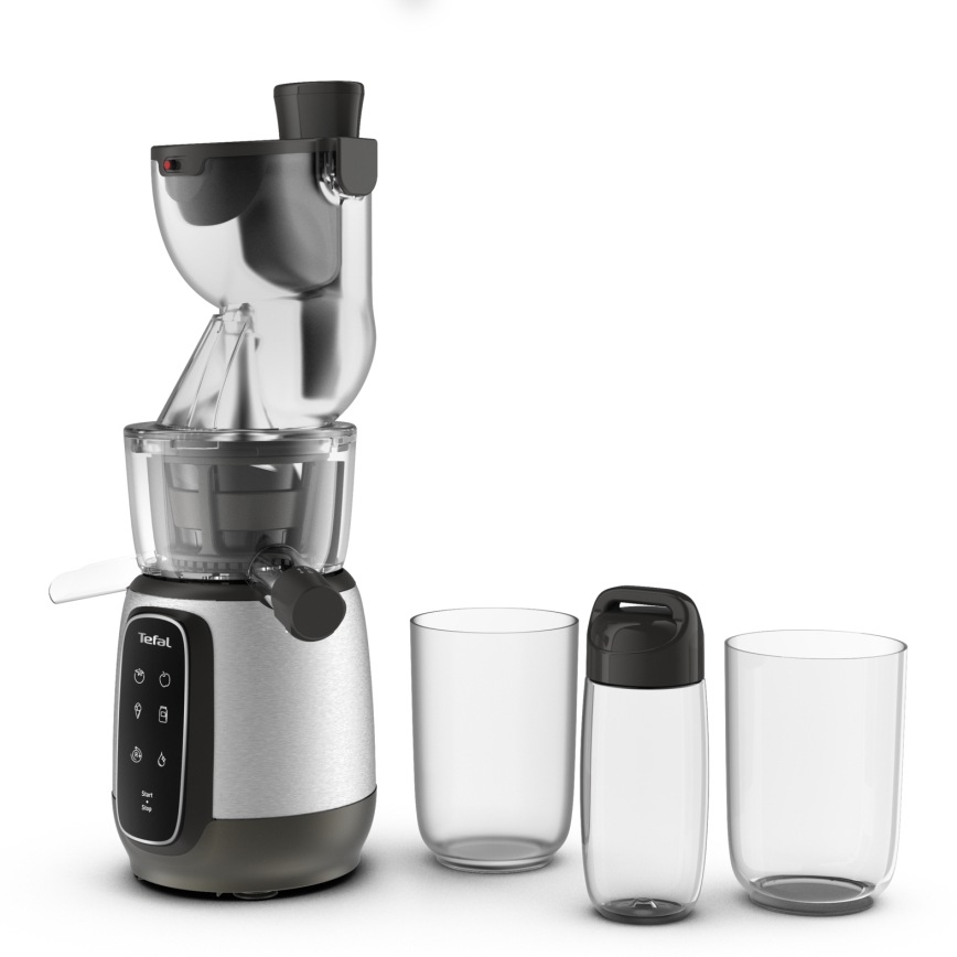 Tefal - Juicemaskin ULTRA 200W/230V matt krom