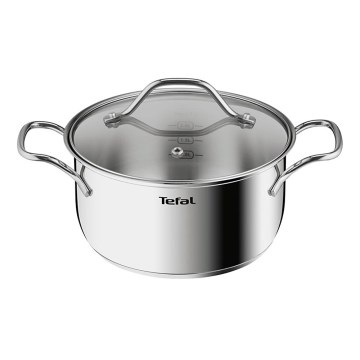 Tefal - Kastrull med lock INTUITION 20 cm