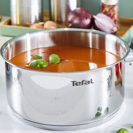 Tefal - Kastrull med lock RECYCLE 16 cm