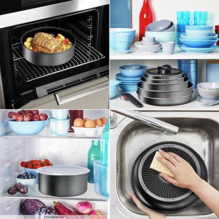 Tefal - Kastrullset 4 delar INGENIO XL FORCE