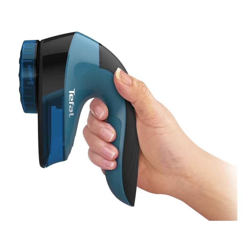 Tefal - Klädvårdsrulle LINT 2xAA svart/blå