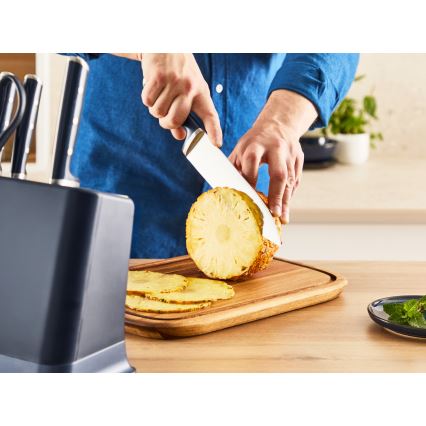 Tefal - Kockkniv med ställ EVER SHARP 20 cm