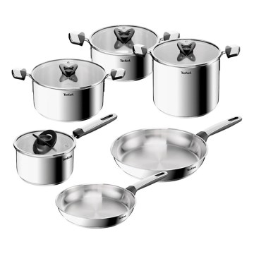 Tefal - Kokkärlset 10 delar EMOTION+