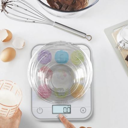 Tefal - Köksvåg OPTISS 2xAAA färgrik