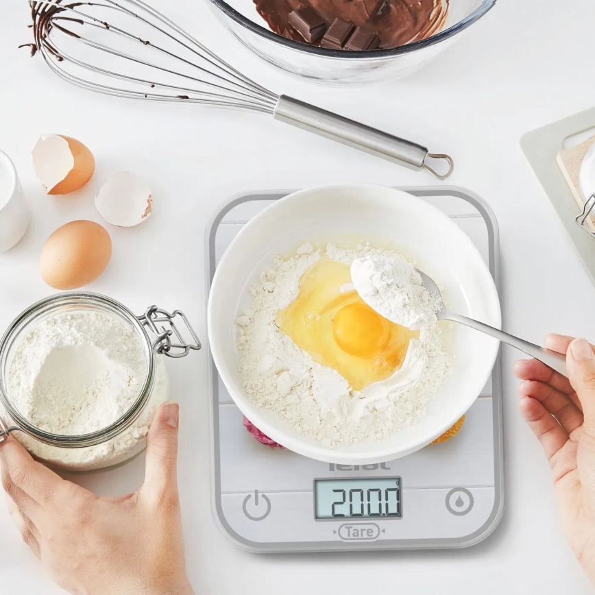 Tefal - Köksvåg OPTISS 2xAAA färgrik