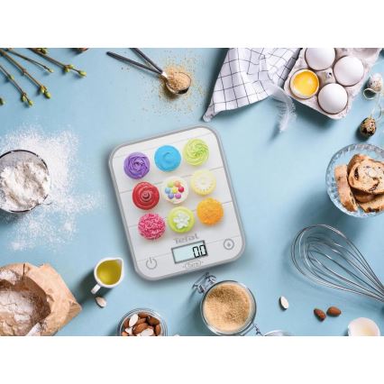 Tefal - Köksvåg OPTISS 2xAAA färgrik