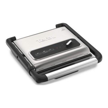 Tefal - Kontaktgrill INICIO 2000W/230V svart/rostfritt stål