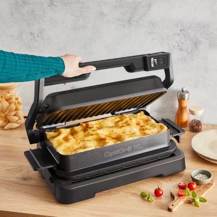 Tefal - Kontaktgrill OPTIGRILL 2200W/230V svart