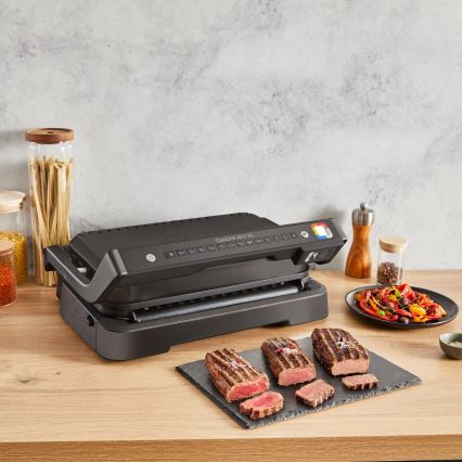 Tefal - Kontaktgrill OPTIGRILL 2200W/230V svart